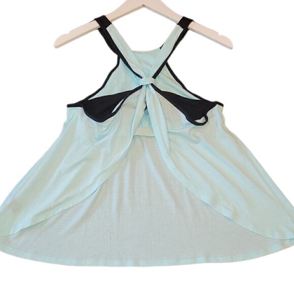 Victoria's Secret Open Back Fly-away Built-in Sportsbra Tank Top Workout Tank M - Picture 4 of 11